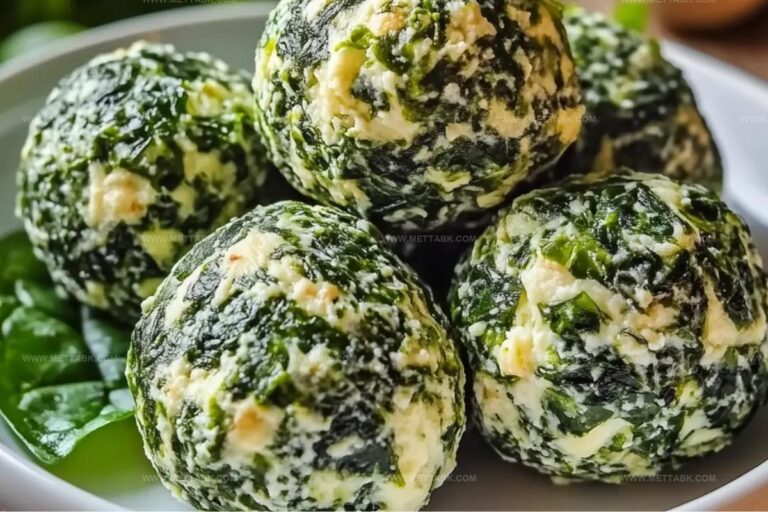 Spinach And Ricotta Balls Recipe