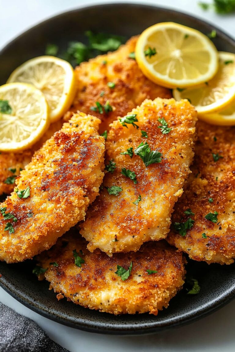 Italian Breaded Chicken Cutlets Recipe