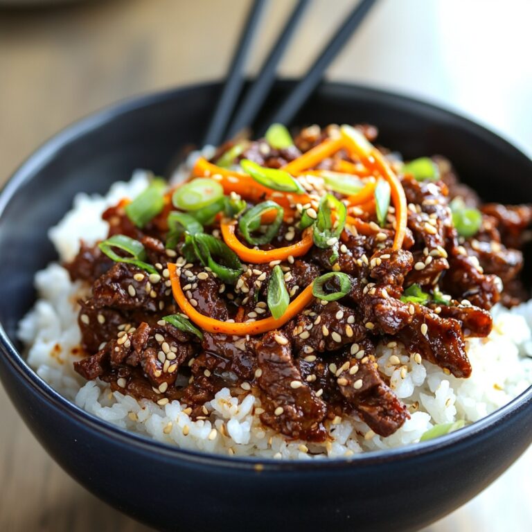 Korean Beef Bowl Recipe