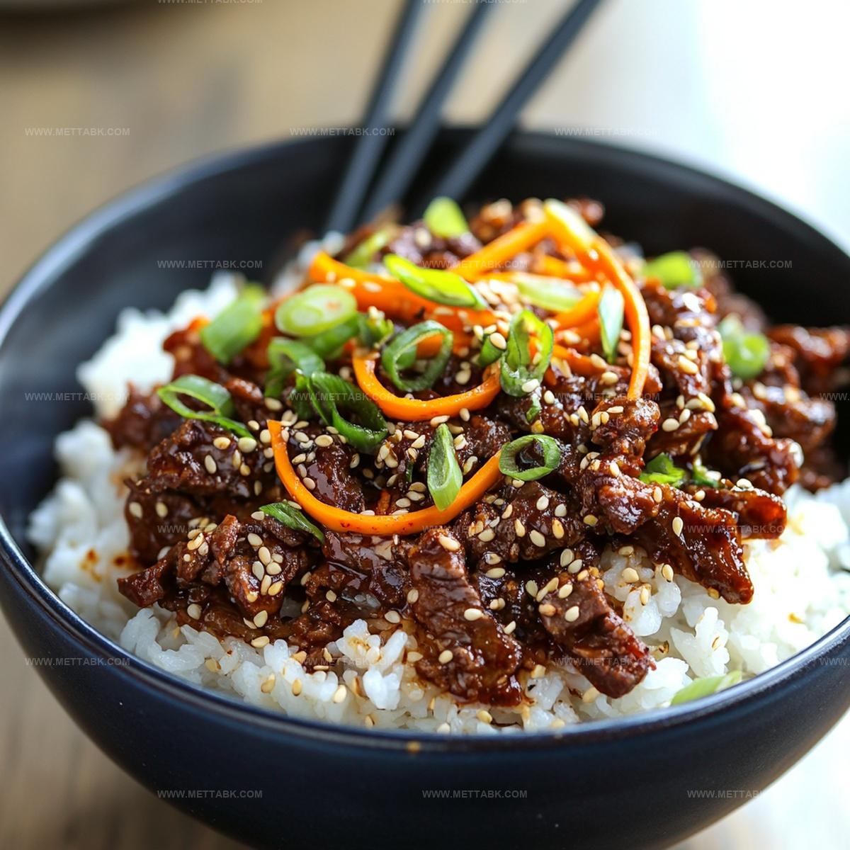 Korean Beef Bowl Recipe