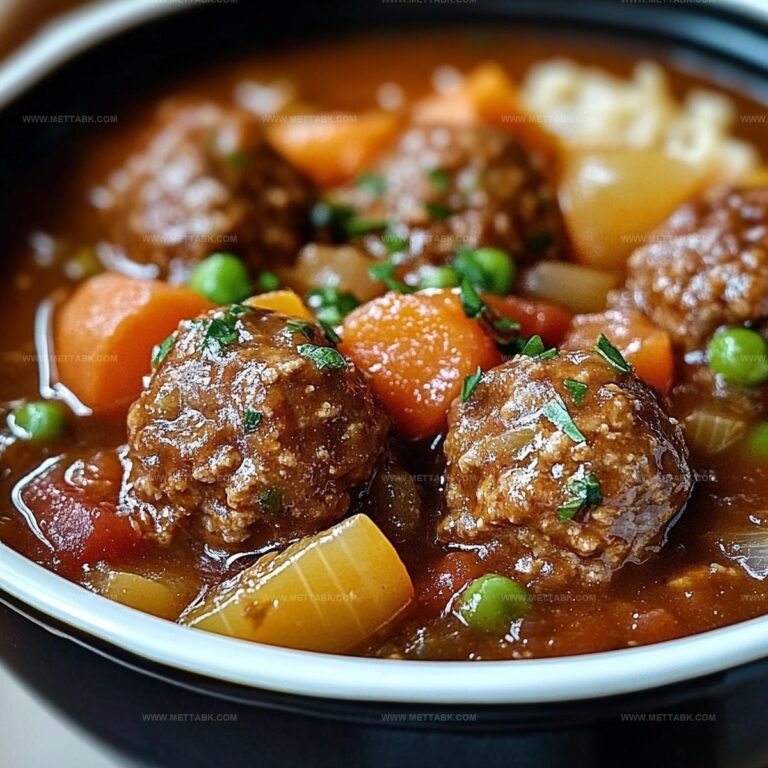 Hearty Meatball Stew Recipe