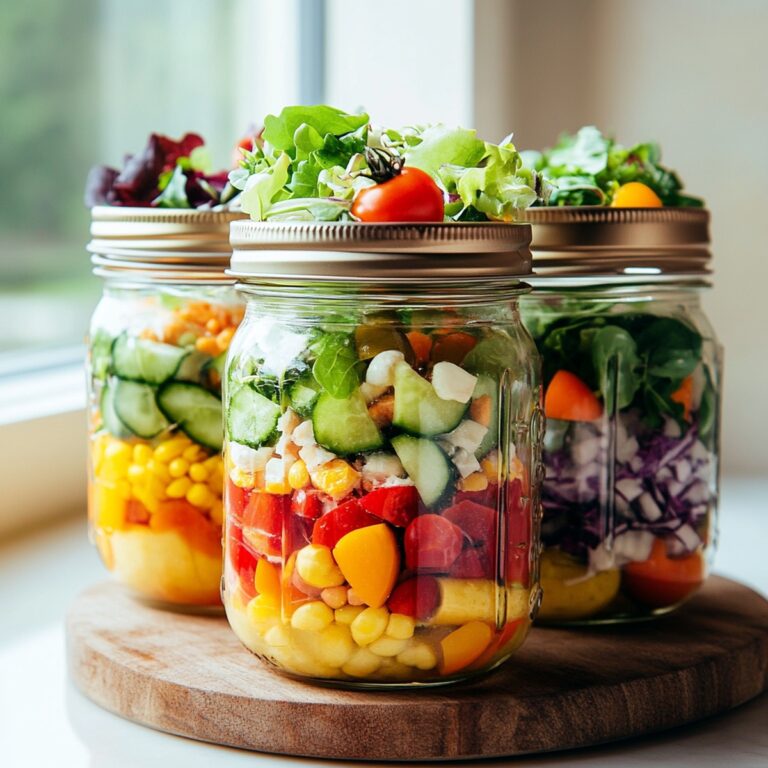 Salad Jars Recipe
