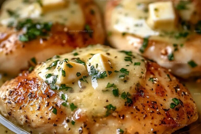 Garlic Chicken With Asiago Gravy Recipe