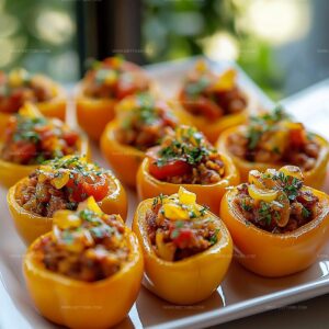 Stuffed Mini Peppers Recipe
