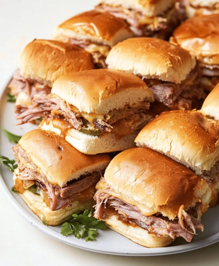 French Dip Sliders Recipe