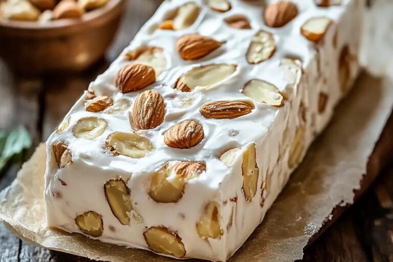 Italian Torrone (Sweet Chewy Nougat With Toasted Nuts & Honey) Recipe