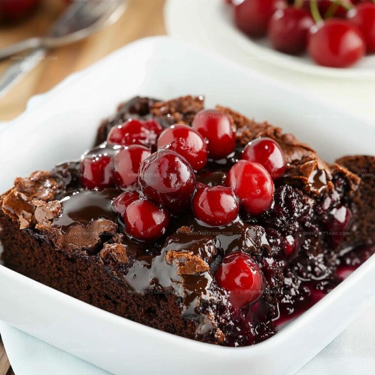Chocolate Cherry Dump Cake Recipe