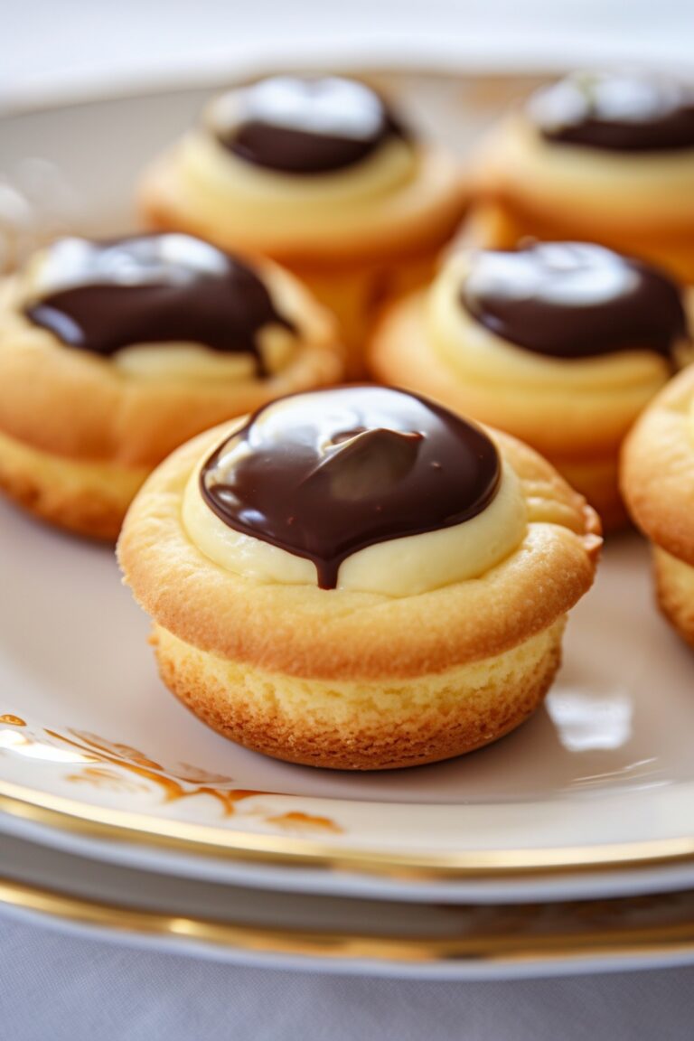 Easy Boston Cream Pie Cookie Bites Recipe