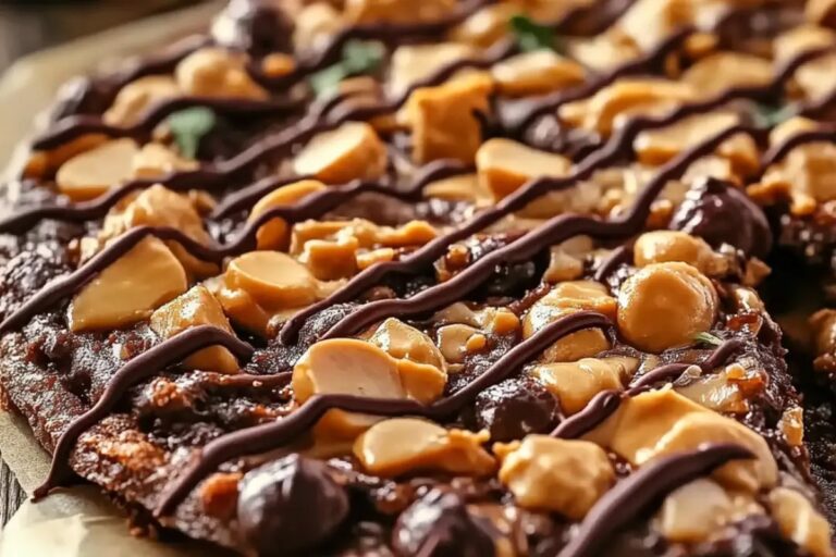 Brownie Peanut Butter Pizza Recipe