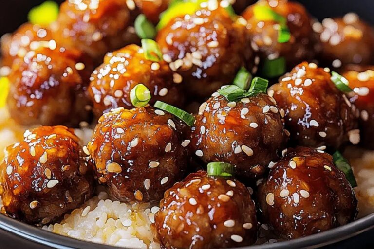 Korean Bulgogi Meatballs Recipe