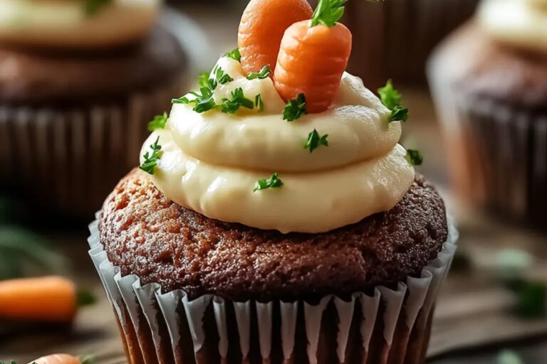 Carrot Patch Cupcakes Recipe
