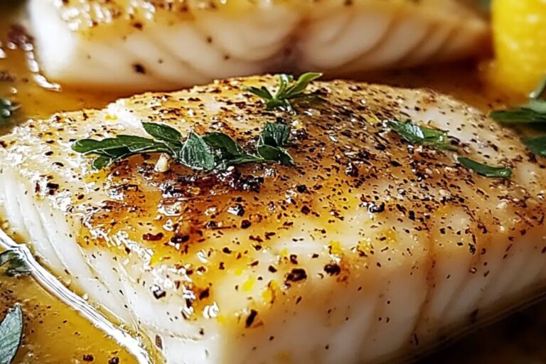 The Zesty Lemon Butter Fish Fillet Recipe