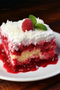 Raspberry Zinger Poke Cake Recipe