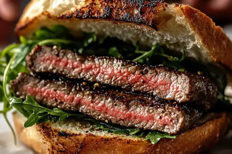 The Steak Au Poivre Sandwich Recipe