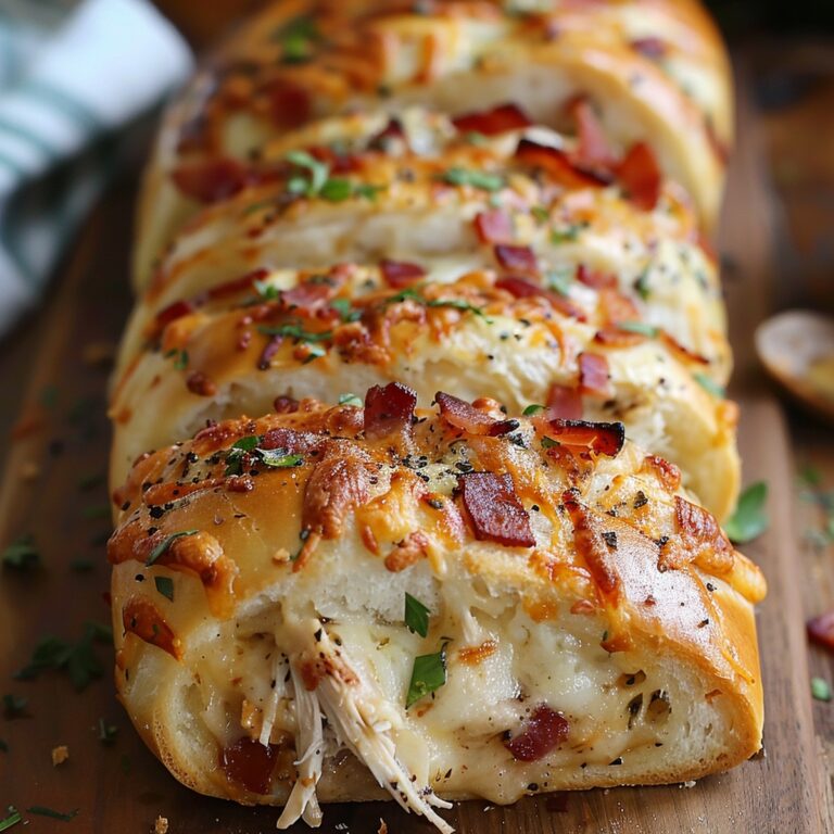 Chicken Bacon Ranch Stromboli Recipe