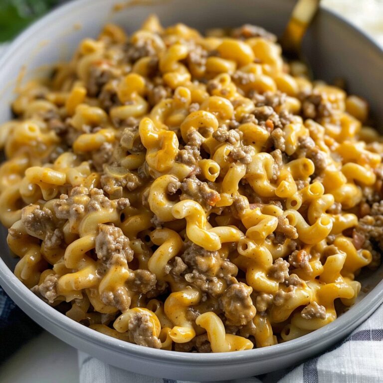 Cheesy Homemade Hamburger Helper Recipe