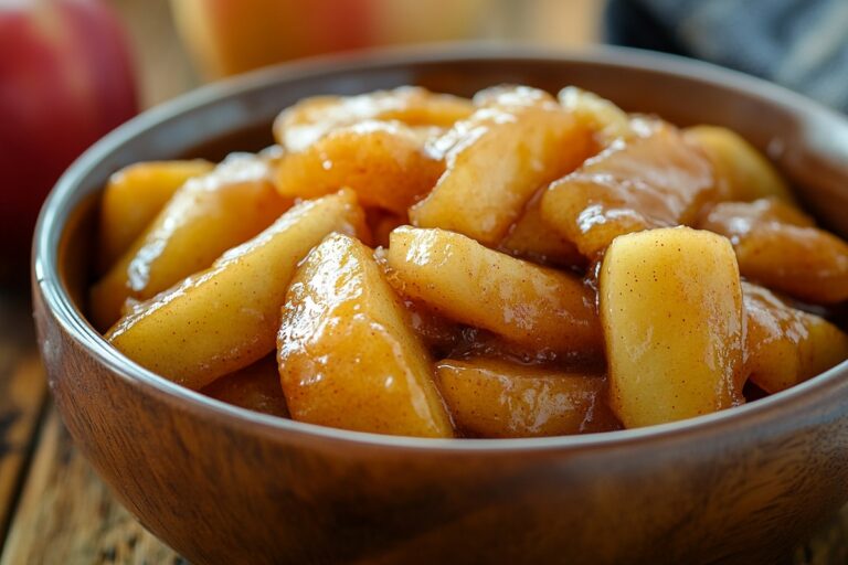 Easy Slow Cooker Cracker Barrel Fried Apples Recipe