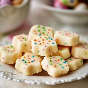 Easter Shortbread Cookie Bites Recipe