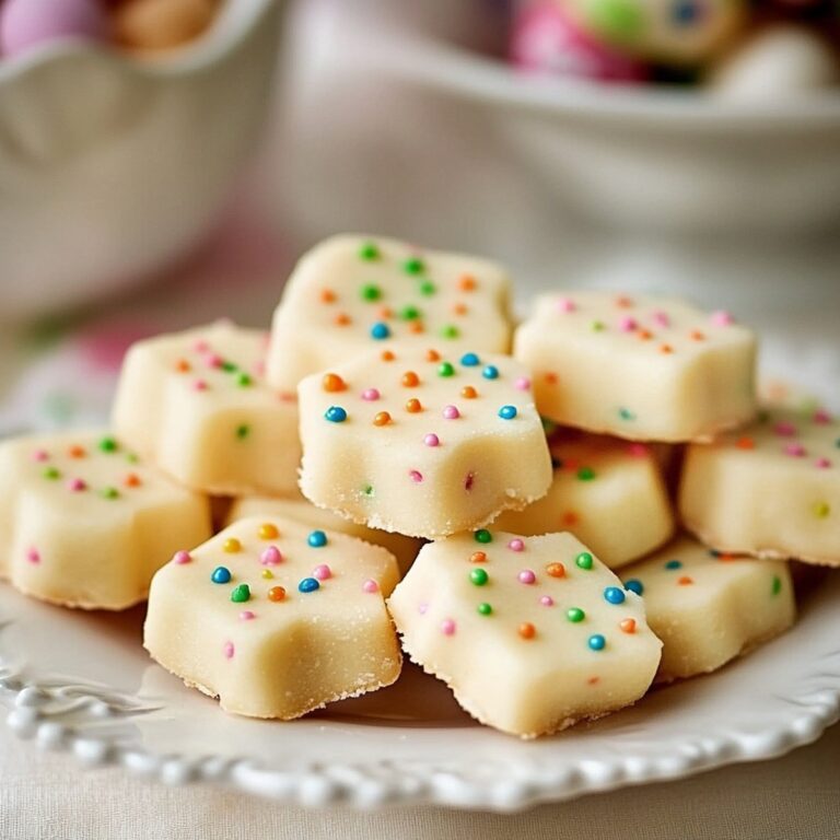 Easter Shortbread Cookie Bites Recipe