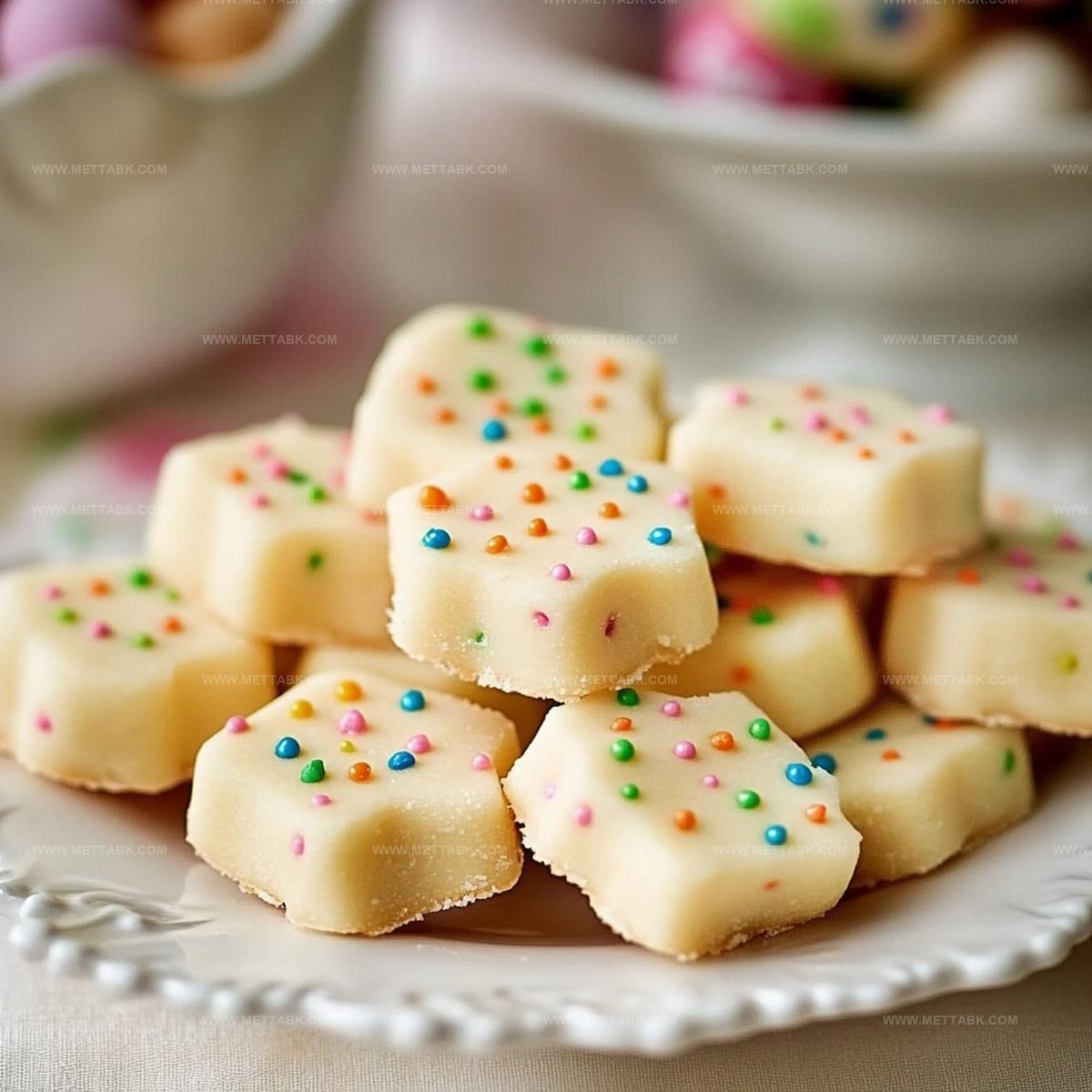 Easter Shortbread Cookie Bites Recipe