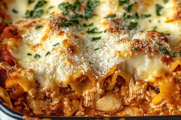 Dump-And-Bake Chicken Parmesan Casserole Recipe