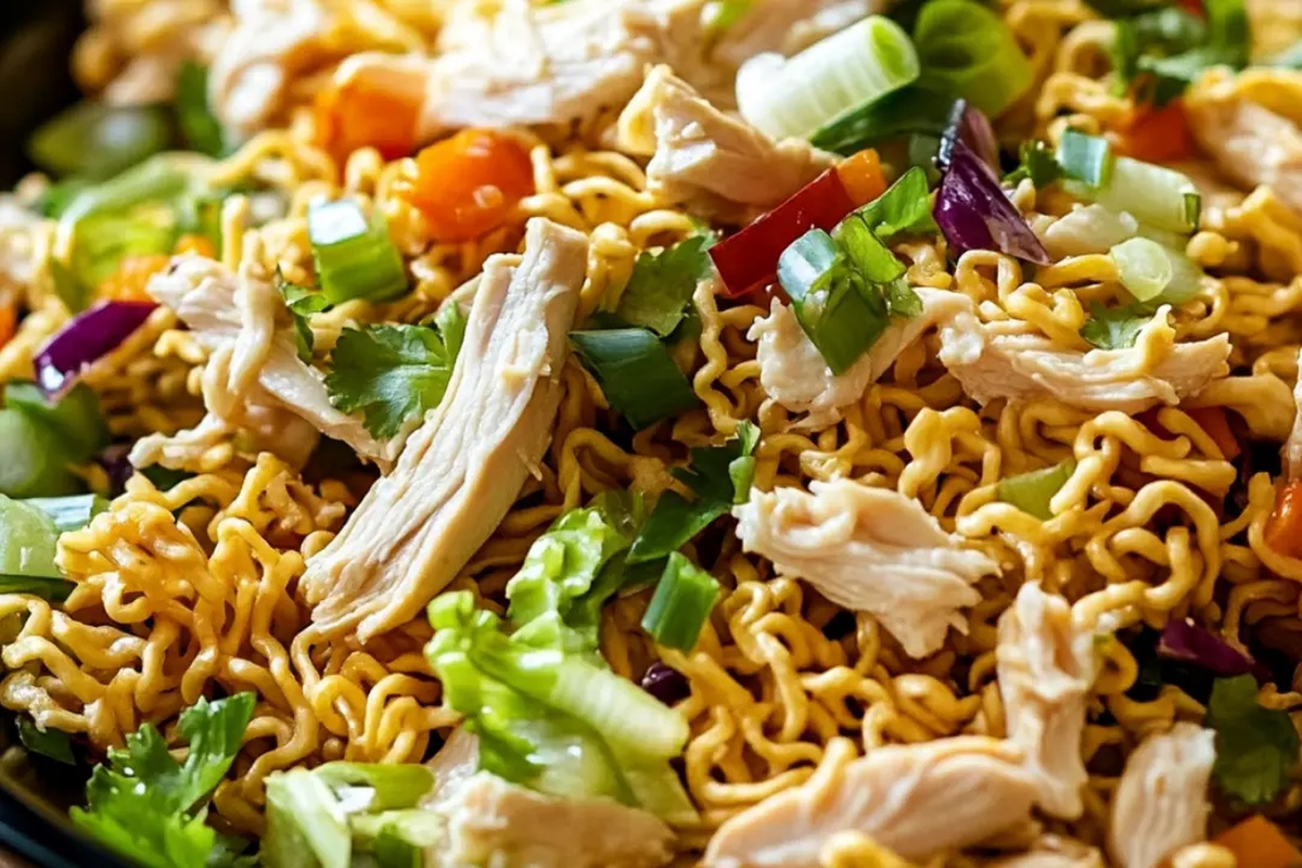 Ramen Chinese Chicken Salad Recipe