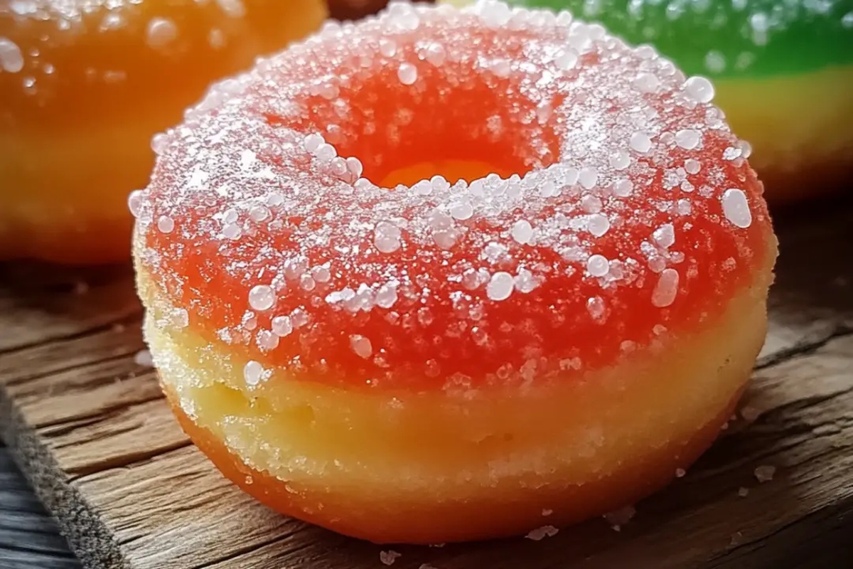 Gummy Glazed Donuts Recipe