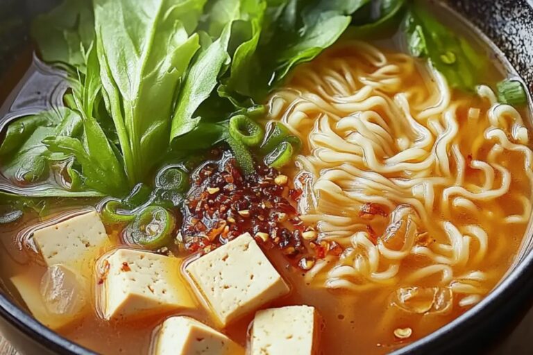 Tofu Noodle Soup Recipe