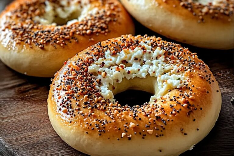 Cottage Cheese Bagels Recipe