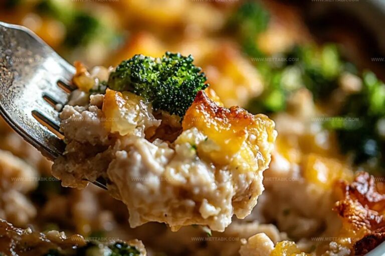 Cheesy Chicken Broccoli Rice Casserole Recipe