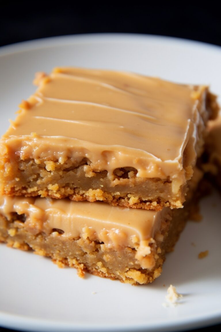 Peanut Butter Lunch Lady Cookie Bars Recipe