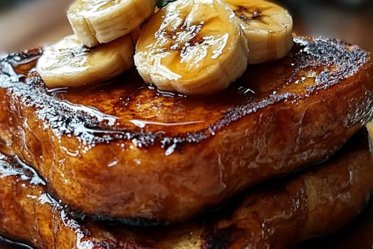 Caramelized Banana French Toast Recipe
