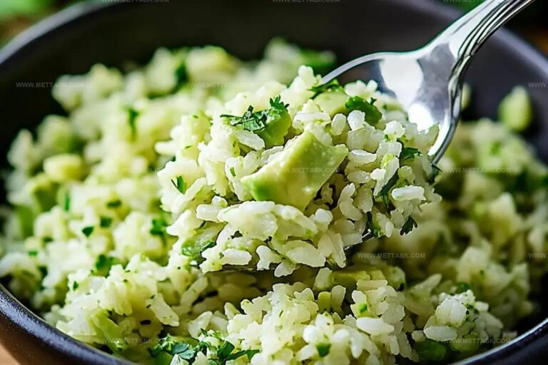 Avocado Cilantro Lime Rice Recipe
