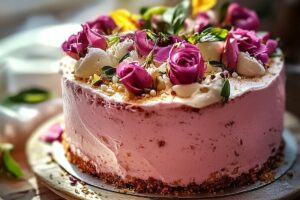 Rose Milk Cake Recipe