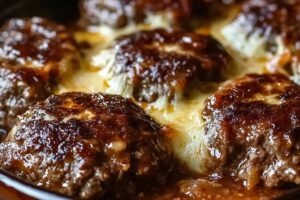 Amish Hamburger Steak Bake Recipe