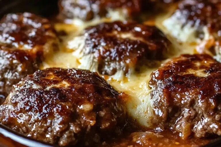 Amish Hamburger Steak Bake Recipe