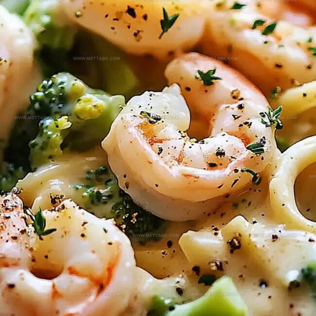 Creamy Broccoli Shrimp Alfredo That Impresses