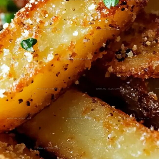 Garlic Parmesan Potato Wedges with Bold Flavor