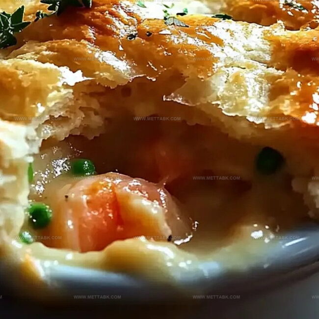 Cheddar Bay Biscuit Seafood Pot Pie
