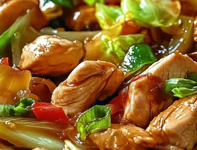 Variations on Chinese Chicken Cabbage Stir-Fry