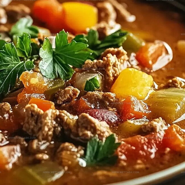 Bold and Hearty Crockpot Cowboy Soup