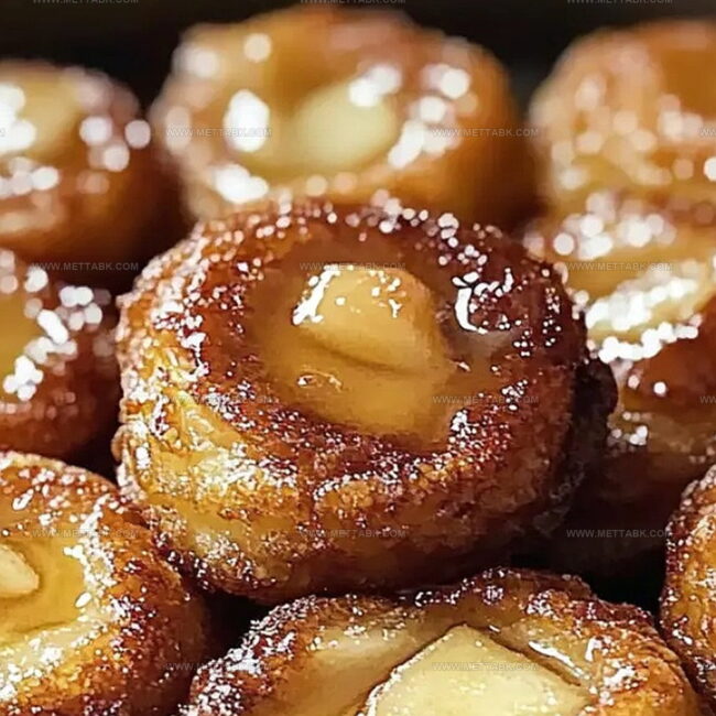 Warm Baked Apple Fritters With Sweet Cinnamon Notes