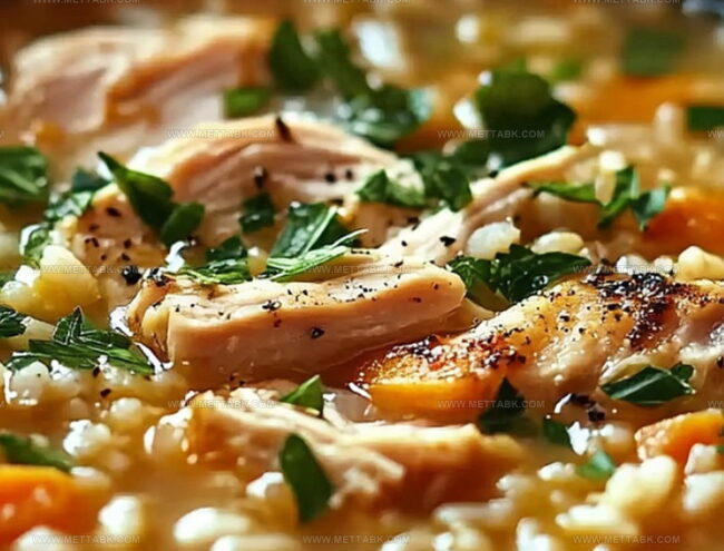 Cozy Chicken Soup With Different Flavor Profiles