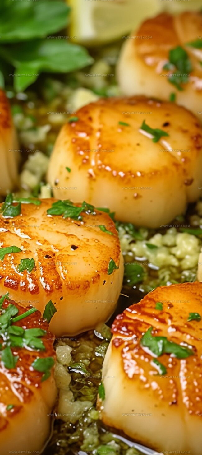 Ingredients for Garlic Lemon Butter Scallops