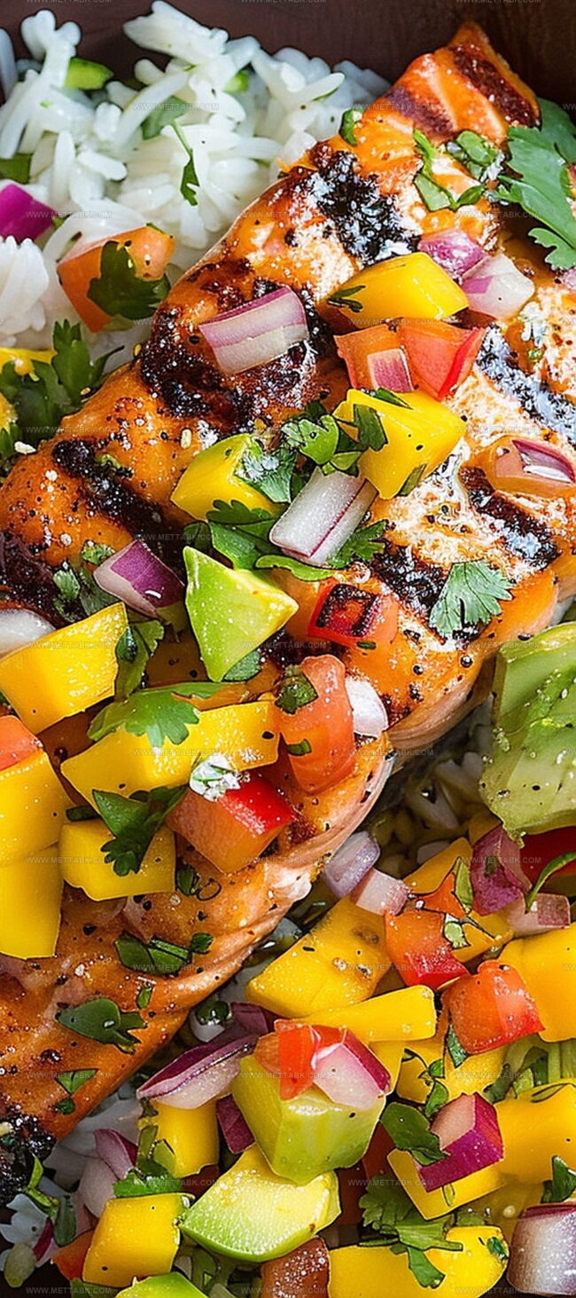 Ingredients for Salmon with Mango Salsa