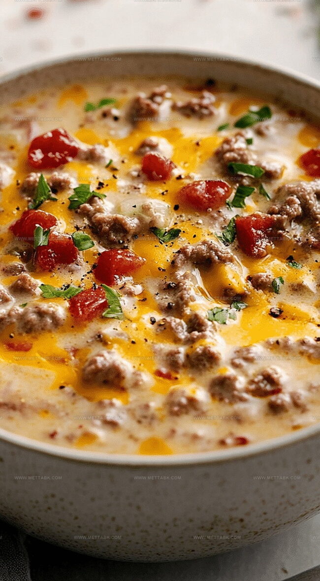 Why Easy Cheeseburger Soup Is a Crowd-Pleaser