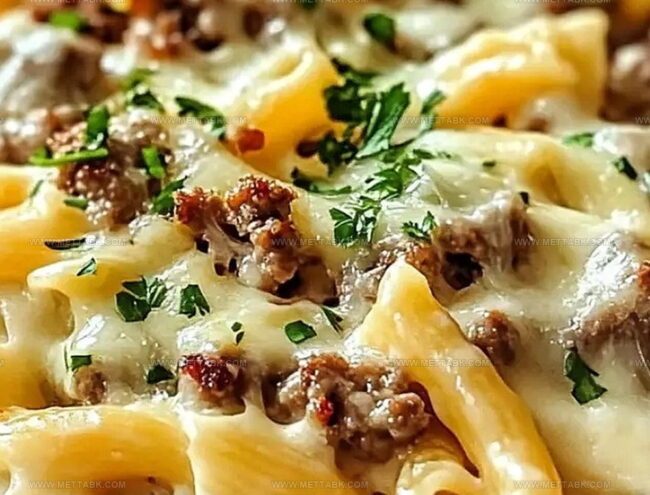 Tips to Make Loaded Cheeseburger Alfredo Pasta