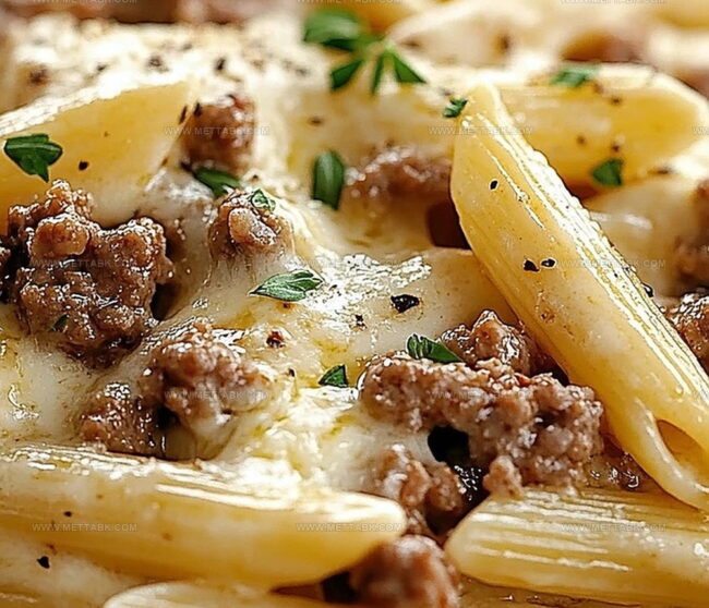 Step-By-Step Guide To Prepare Cheesy Penne With Beef