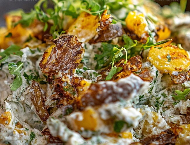 Steps to Make Smashed Potato Salad Just Right