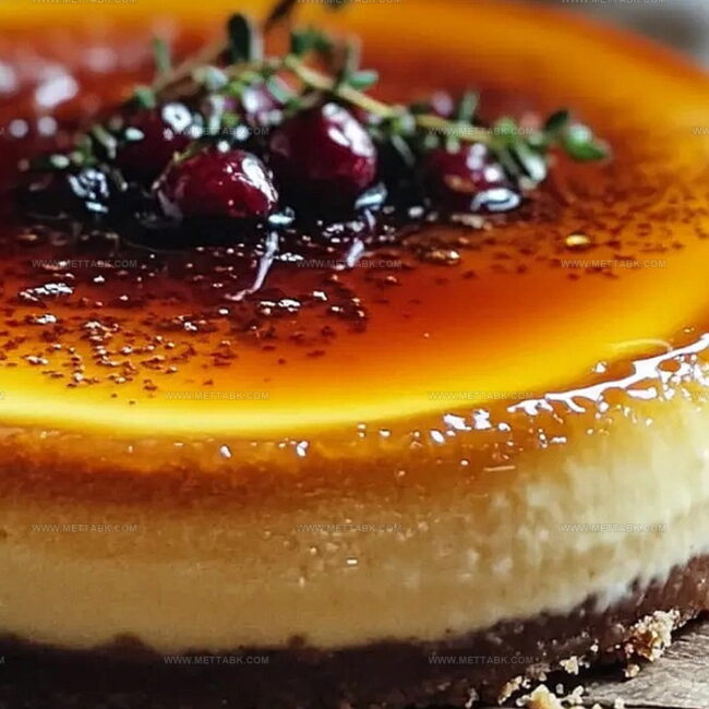 Creme Brulee Cheesecake That Wows Every Time